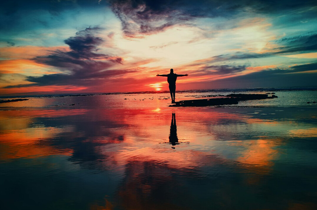 person reflecting on life goals
