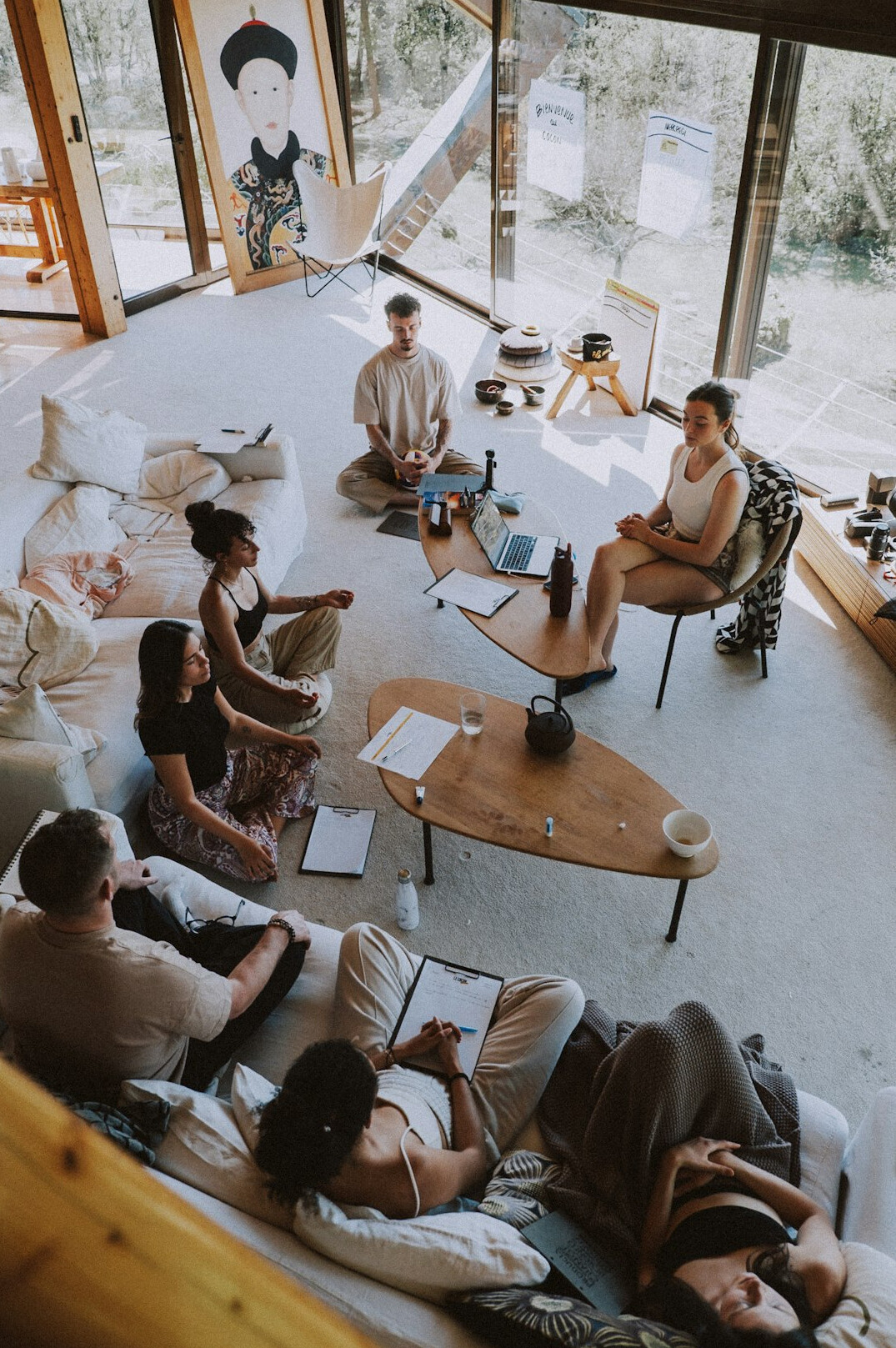 group discussion circle