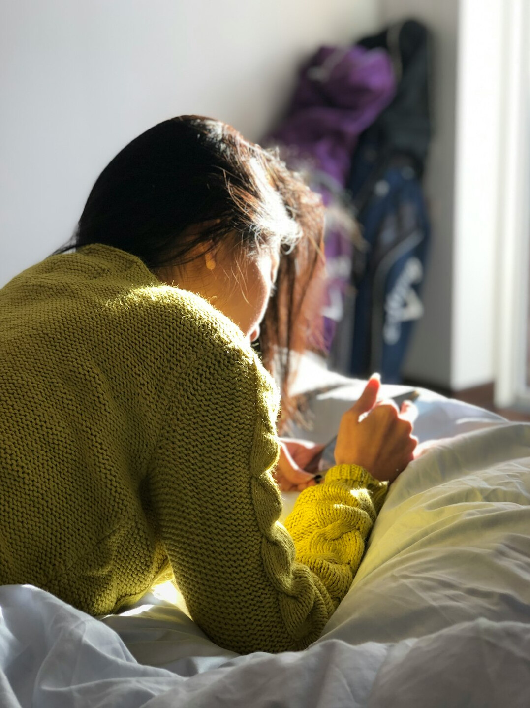 person journaling in morning
